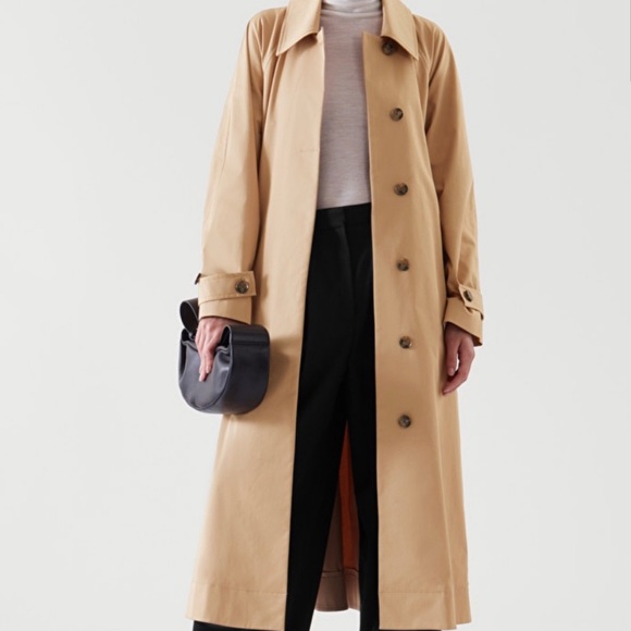 COS Jackets & Coats Cos Organic Cotton Trench Coat Poshmark